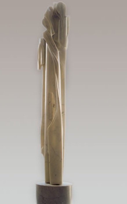 2003 - Marmo di Carrara - Coll. Zeitler Max - New York - 220x60cm